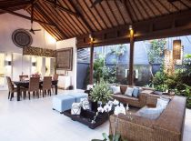 Villa Lakshmi Ubud, Living room area